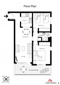2 Спальные Апартаменты с Видом на Авеню в Бизантиум Гарденз