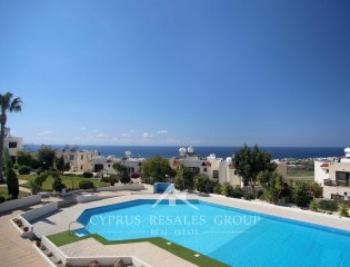 2 Спальный Таун-хаус Акропафос с Видом на Море Property Image