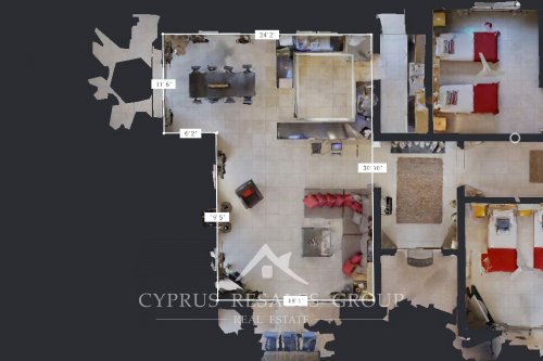 Измерьте размеры комнат в Вашем доме на Кипре