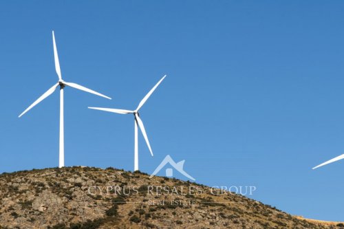Ветряные электростанции были введены на Кипре в 2010 году. 