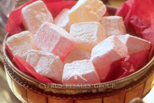 Кипрский лукум - это желейная конфета, которая производится на острове на протяжении веков. 