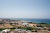 Вид на побережье Пафоса с плато Меланос в Хлораке, Кипр